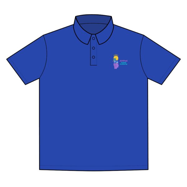 AMPed Hybrid Academy Logo Polo Shirt, Active Casual Wear - Image 9