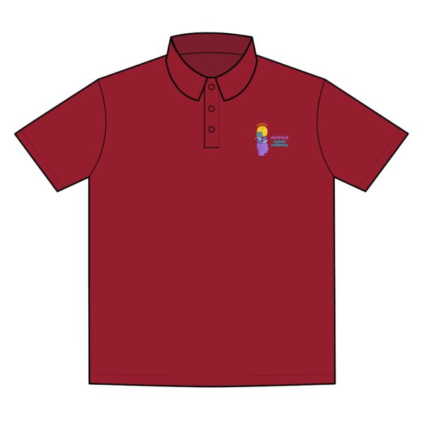 AMPed Hybrid Academy Logo Polo Shirt, Active Casual Wear - Image 11