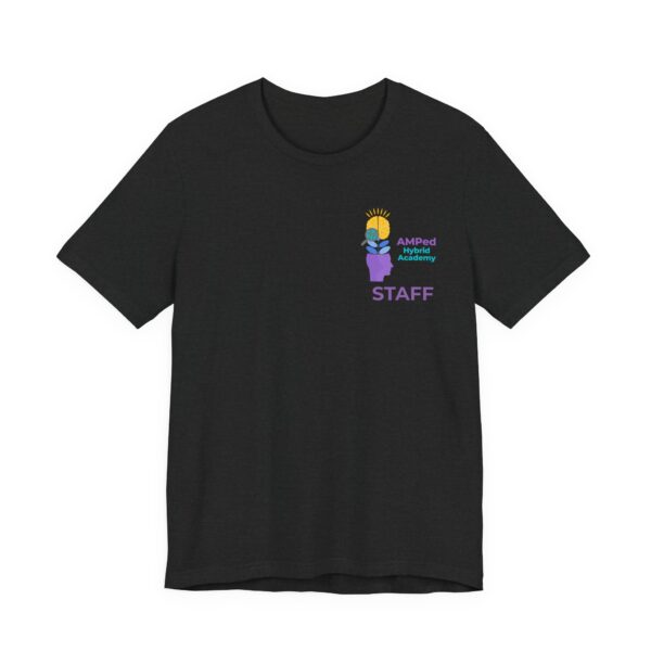AMPed Hybrid Academy Staff T-Shirt - Unisex Tee - Image 3