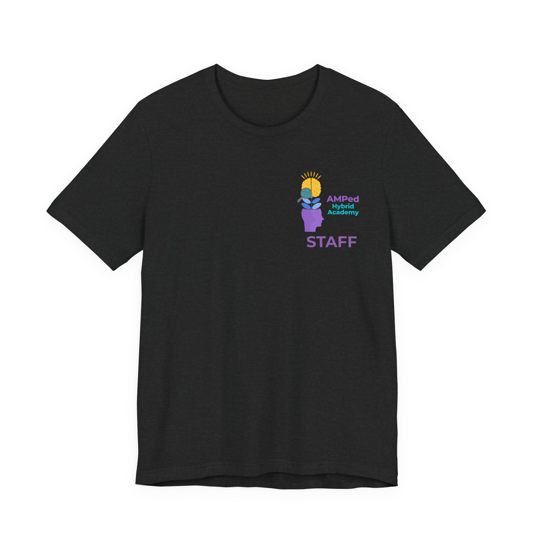 AMPed Hybrid Academy Staff T-Shirt - Unisex Tee - Image 3