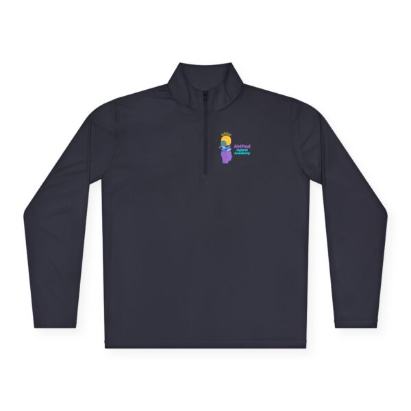 AMPed Hybrid Academy - Cozy Unisex Quarter-Zip Pullover - Image 17