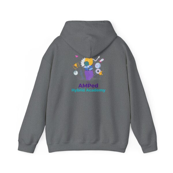 Property of AMPed Hybrid Academy Unisex Hooded Sweatshirt, Cozy Hoodie - Image 18