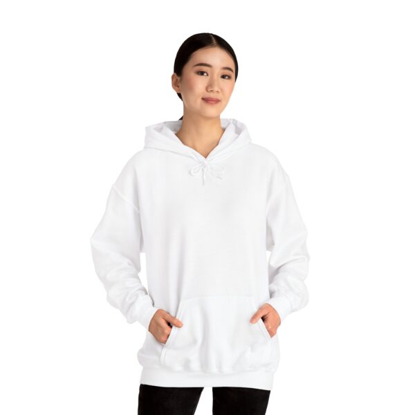 AMPed Hybrid Academy Back Logo - Unisex Hooded Sweatshirt, Cozy Hoodie - Image 3