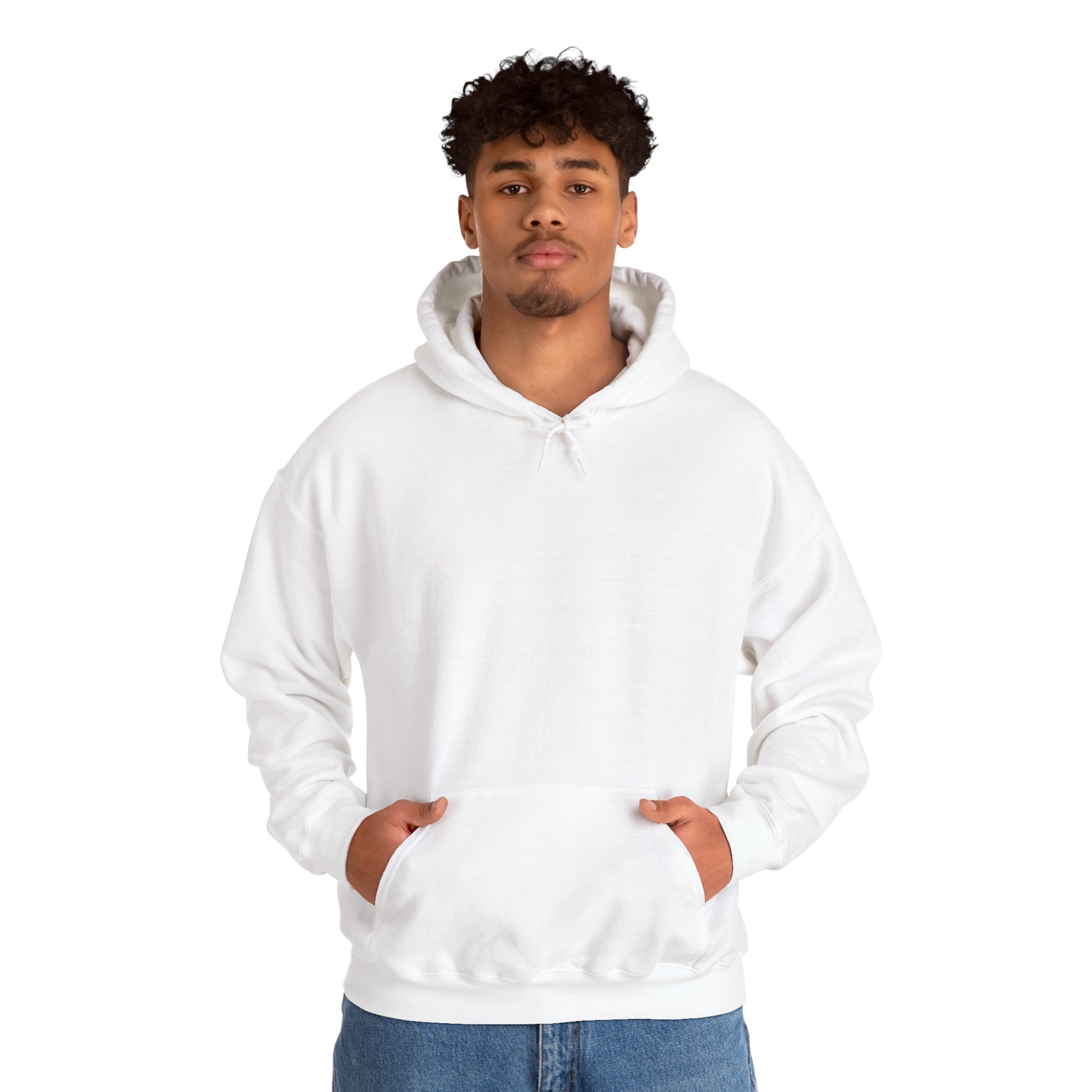 AMPed Hybrid Academy Back Logo - Unisex Hooded Sweatshirt, Cozy Hoodie - Image 4